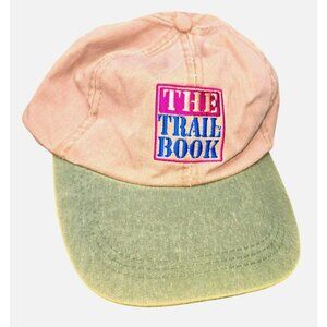Vintage Fahrenheit Beige Green Baseball Cap The Trail Book CM2095